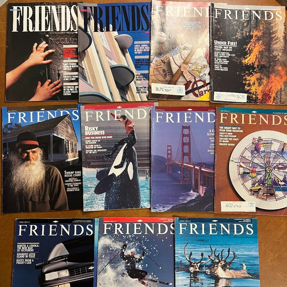11 Issues‎ of Chevy Friends Owners Magazine 1987